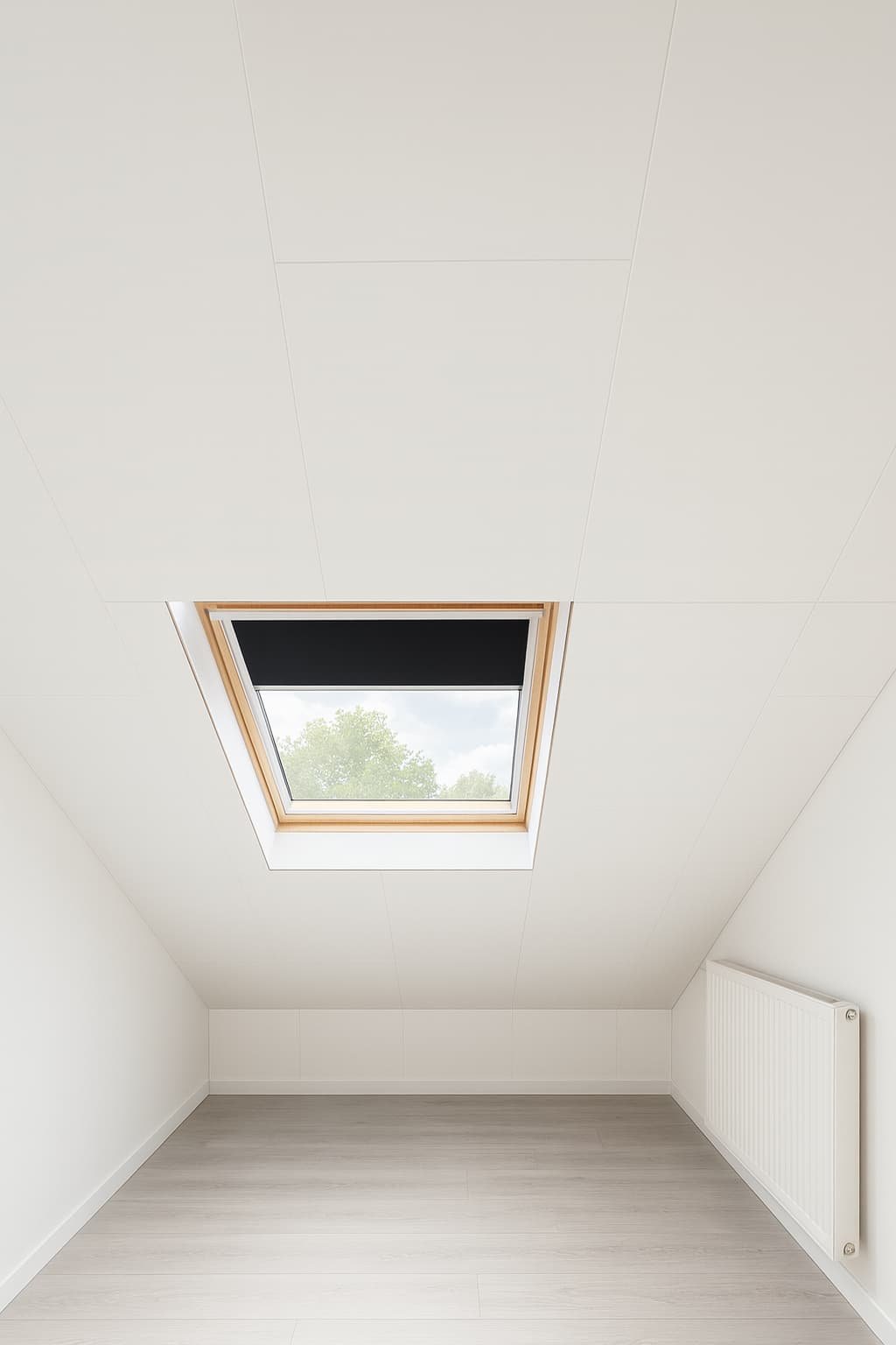 Zolderisolatie met MDF-afwerking in Helmond
